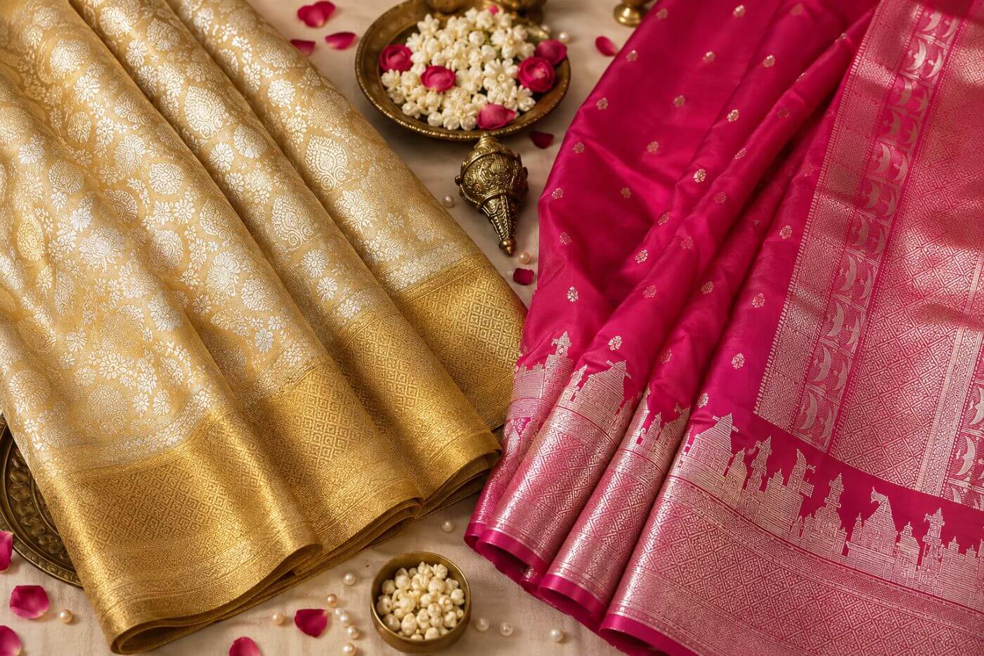 Banarasi Saree vs Kanjeevaram Saree: Which One Should You Choose in 2026?