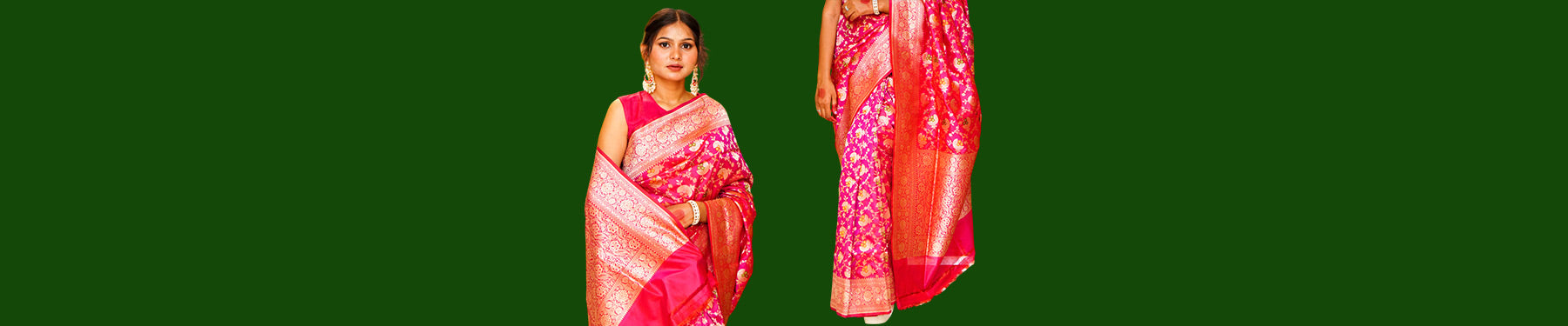 Pure Handloom Bandhani Saree