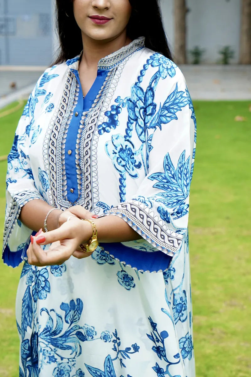 BLUE FLORA BREEZE CORD SET