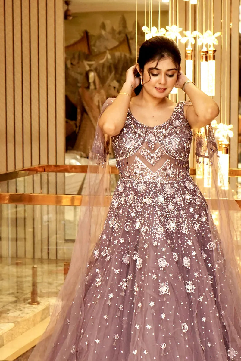 "Glimmering Grace – Bridal Galaxy Edition" MOF COLOUR DESIGNEER GOWN