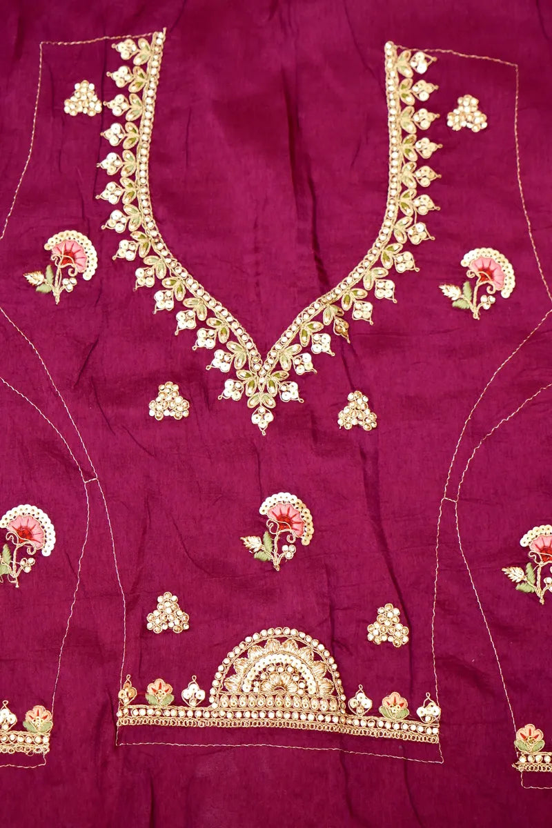 BANARASI TISSUE LAVENDER COLOR FANCY SAREE