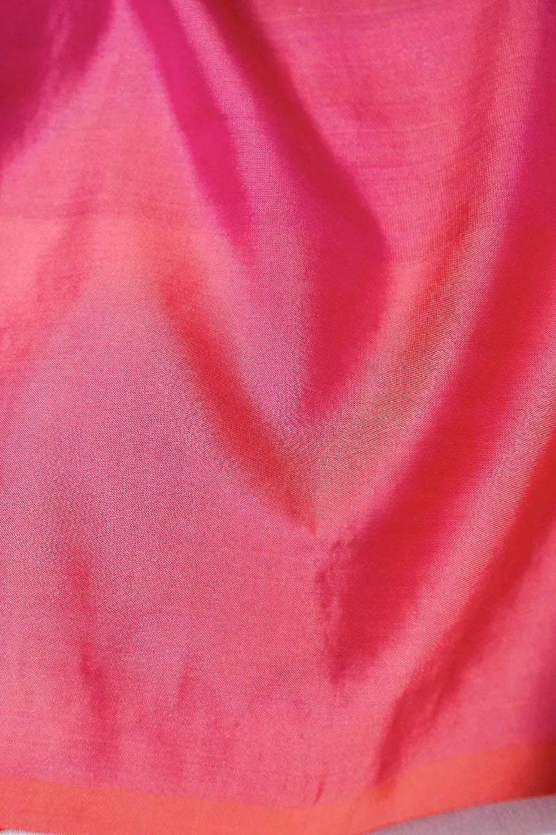PURE HANDLOOM LIGHT MEHNDI COLOR KANCHIPURAM SILK SAREE