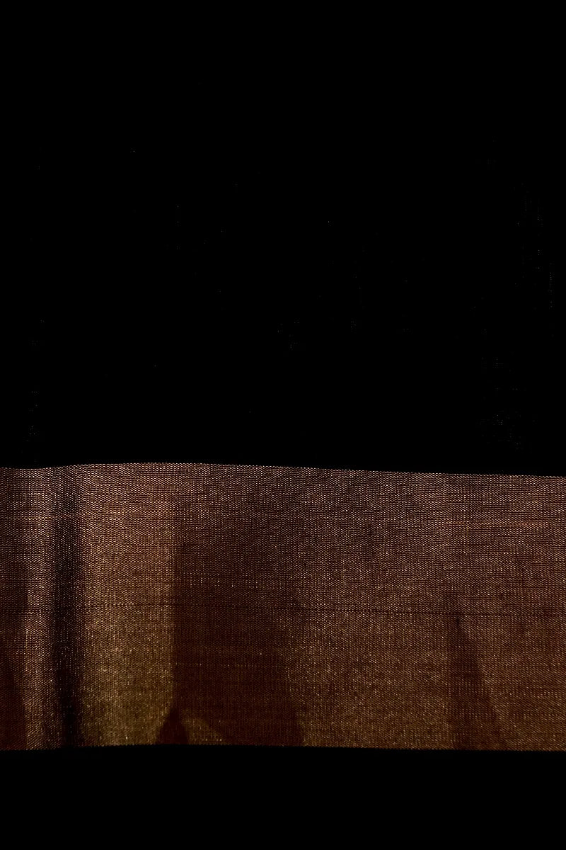 PURE HANDLOOM LIGHT FIROZI COLOR KANCHIPURAM SILK SAREE