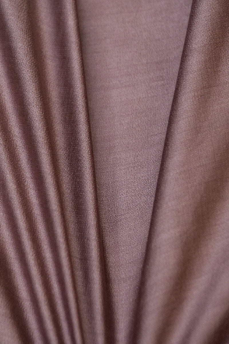 CHINIYA SILK PASTEL BROWN COLOR UNSTICHED SUIT