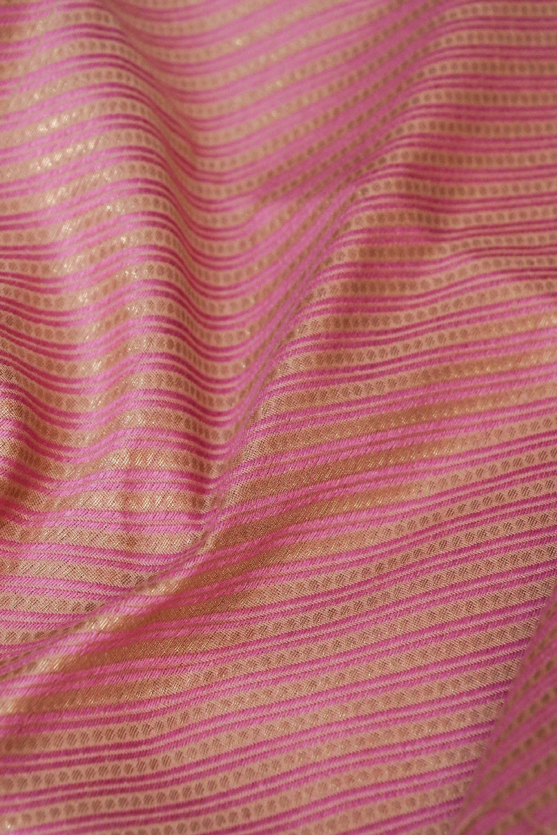 BANARASI COTTON SILK BEIGE COLOR UNSTICHED SUIT