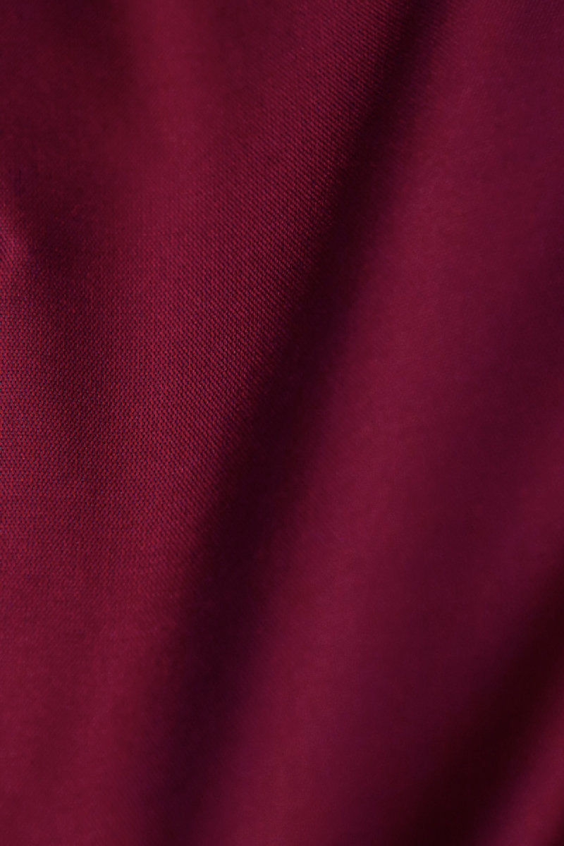 BANARASI TAFFETA SILK WINE COLOR UNSTICHED SUIT