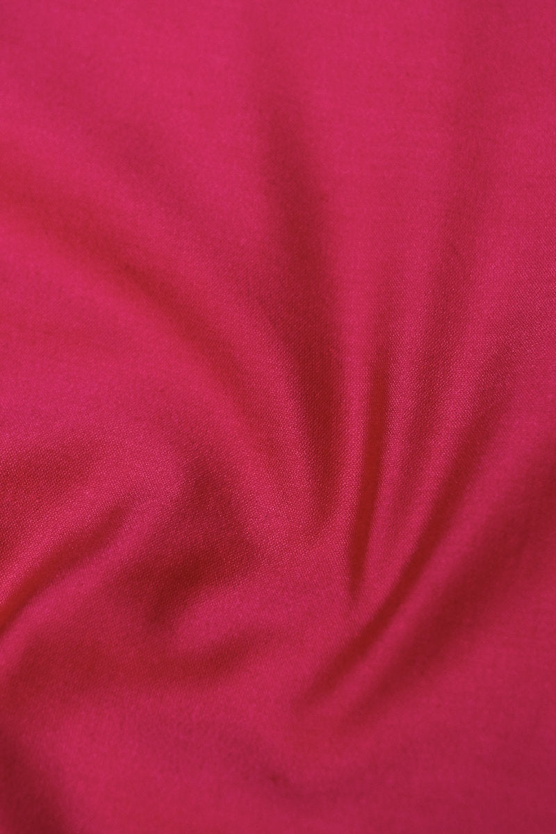 BANARASI CHINIYA SILK RED COLOR UNSTICHED SUIT