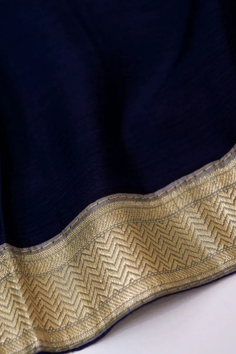 BANARASI SILK GREY COLOR UNSTITCHED SUIT