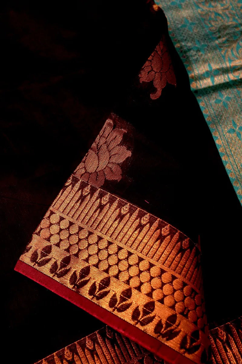 BANARASI WINE COLOR SIKO COTTON SAREE
