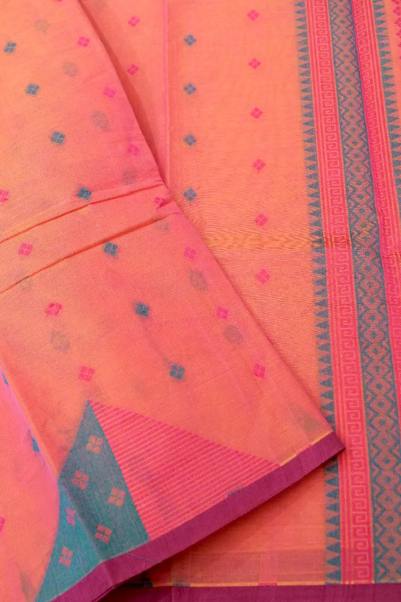 BANARASI GAJARI COLOR PURE COTTON