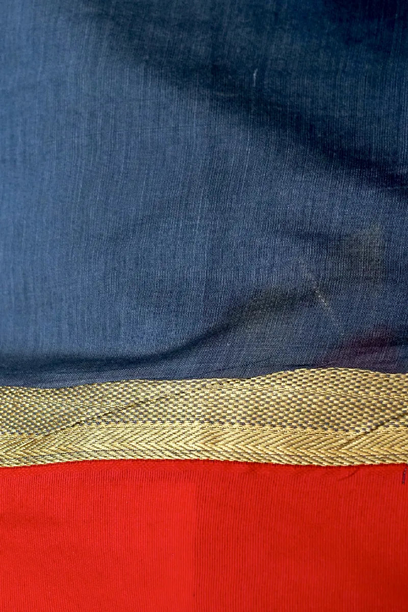 BANARASI GREY COLOR SIKO COTTON SAREE