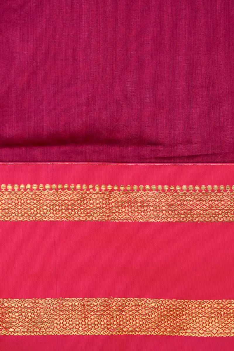 BANARASI BOTTLE GREEN COLOR SIKO COTTON SAREE