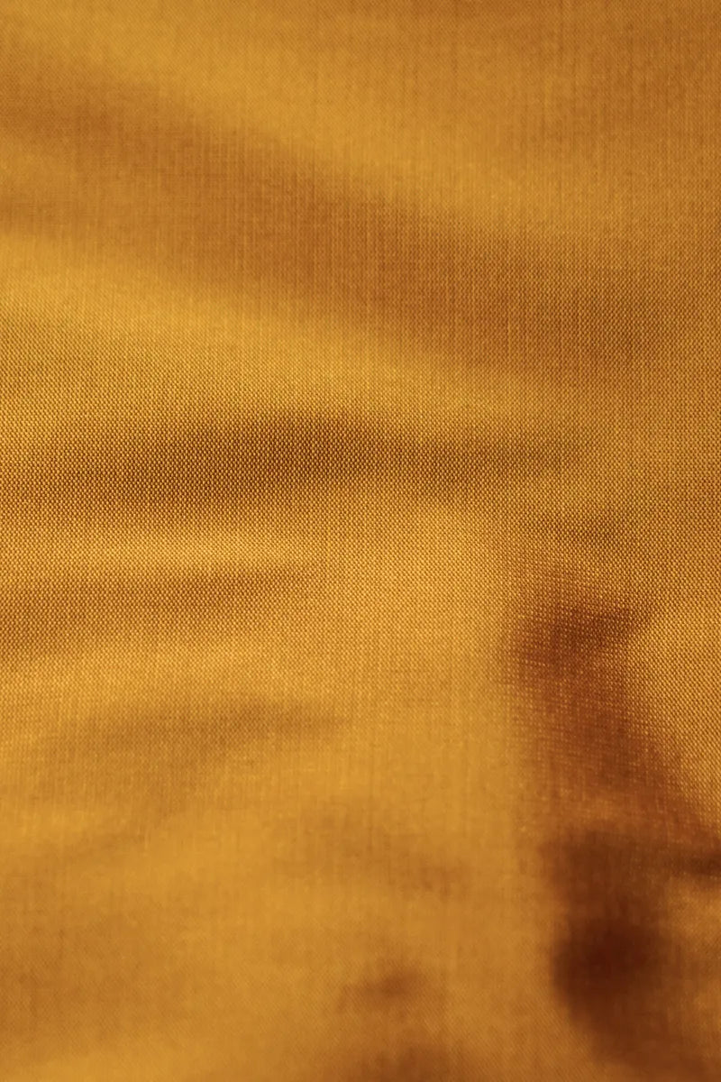 BANARASI SILK ORANGE WITH MUSTARD COLOR UNSTITCHED SUIT MATERIAL