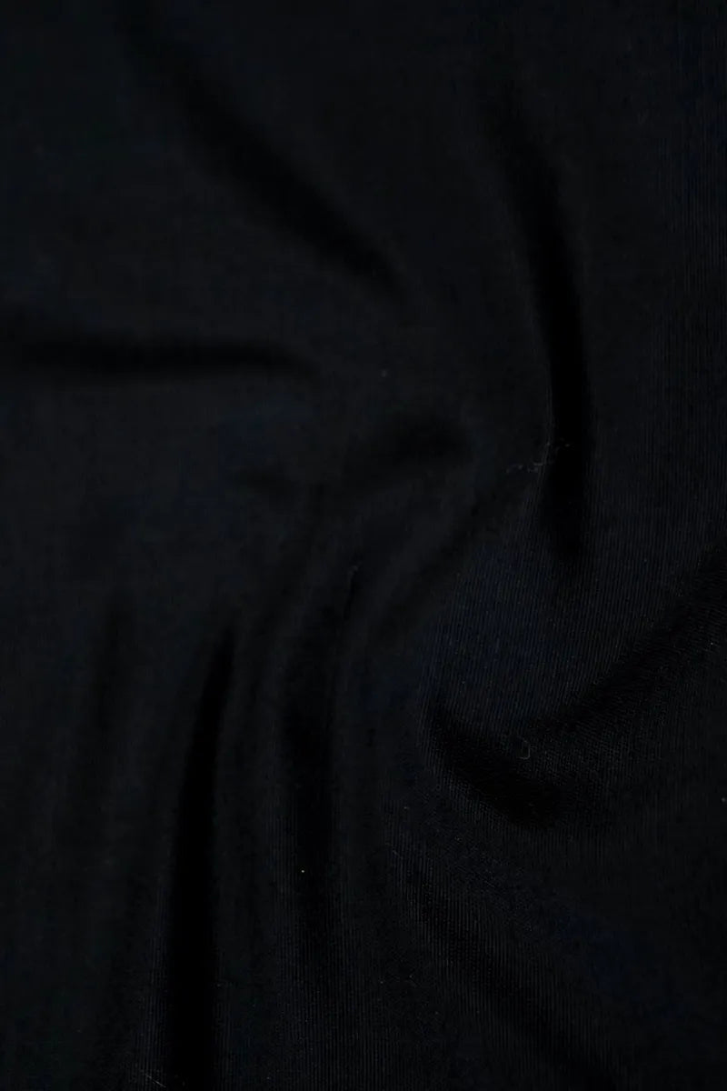 COTTON SILK LAVENDER WITH BLACK COLOR UNSTITCHED SUIT MATERIAL