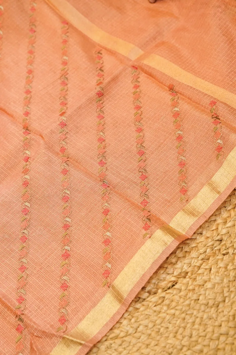 DUPION SILK LITE FANTA COLOR UNSTITCHED SUIT MATERIAL