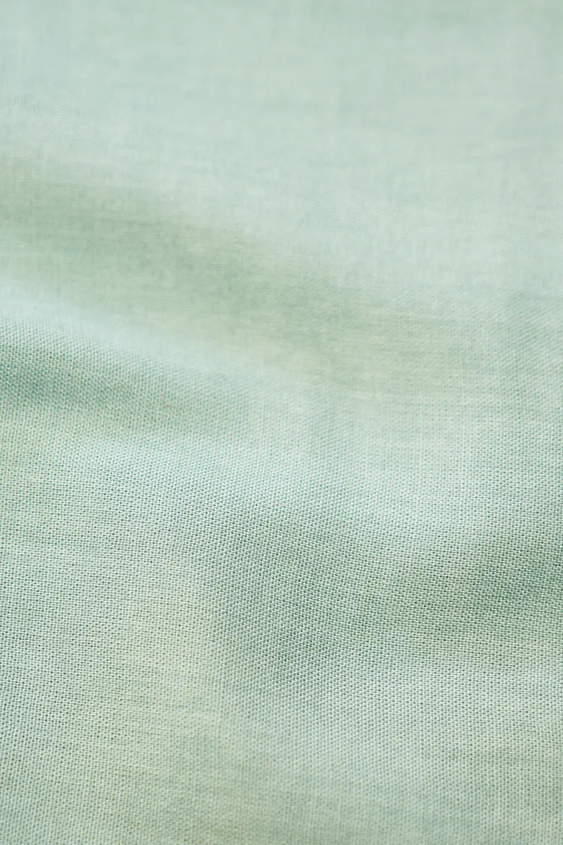 TISSUE SILK MINT GREEN COLOR UNSTITCHED SUIT MATERIAL