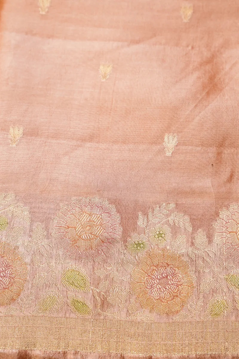 TISSUE SILK LITE FANTA COLOR UNSTITCHED SUIT MATERIAL