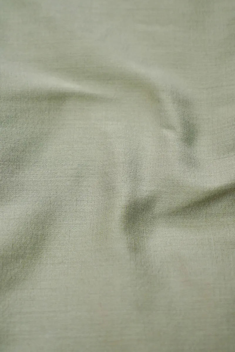 BANARASI SILK LITE PISTA GREEN COLOR UNSTITCHED SUIT MATERIAL