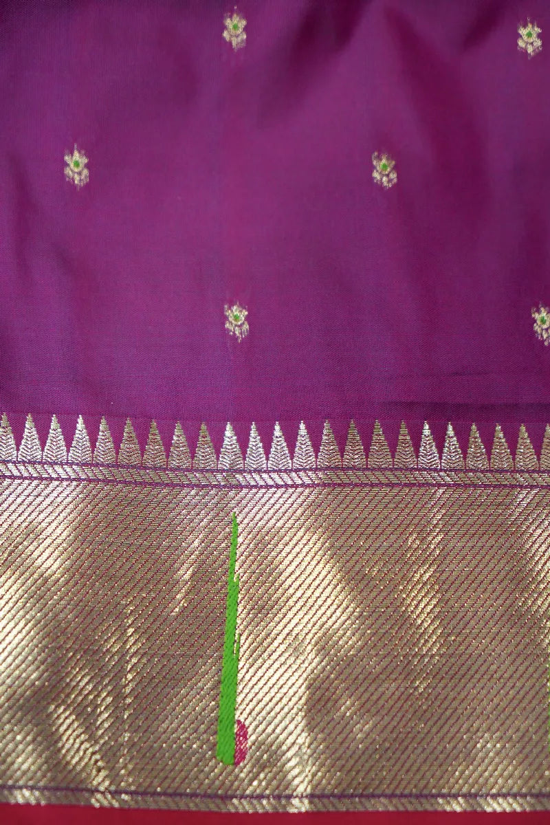 GREEN COLOR BANARASI SILK SAREE