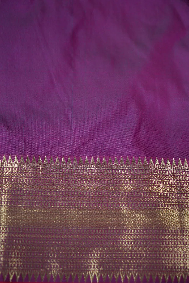 RAMA GREEN COLOR BANARASI SILK SAREE