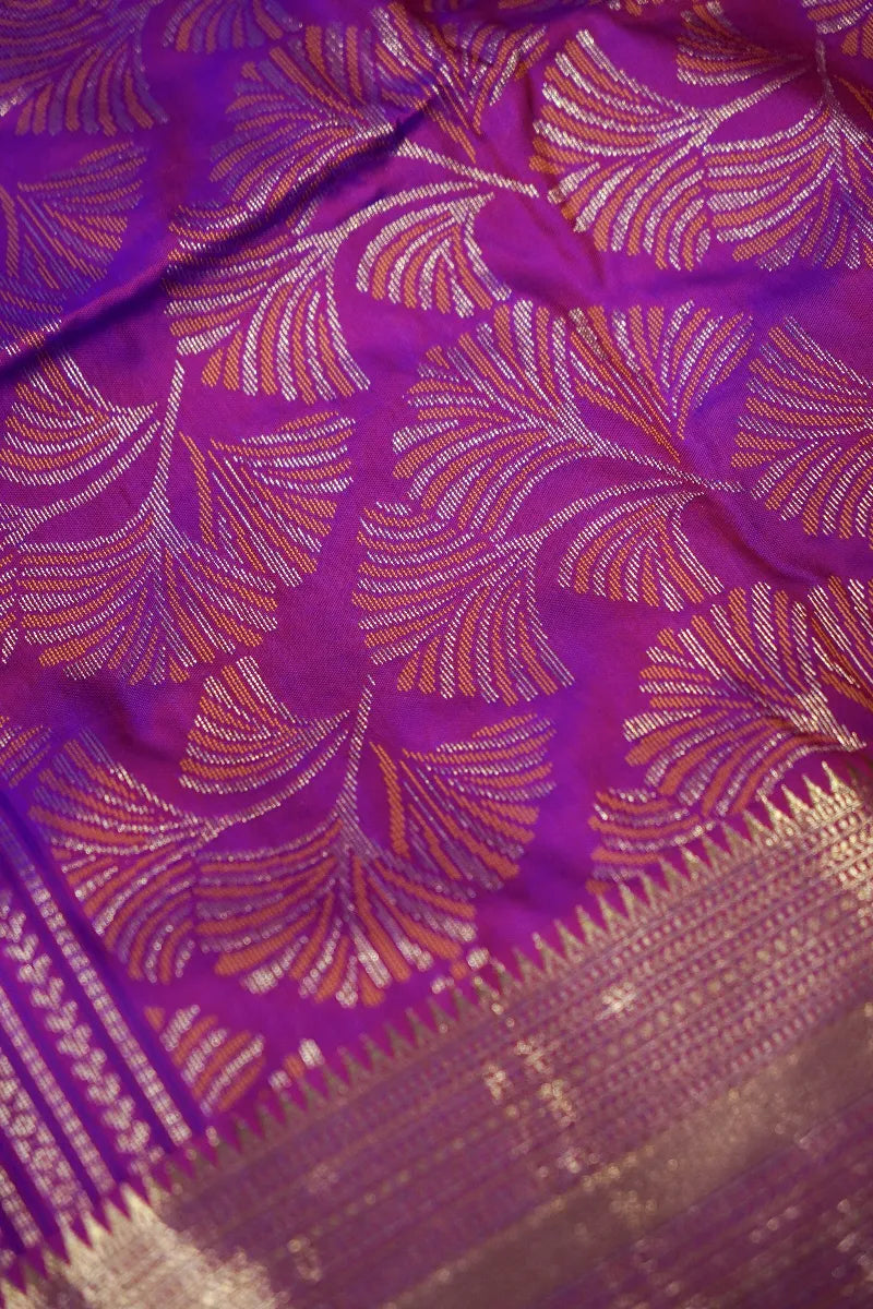 TEAL BLUE COLOR BANARASI SILK SAREE