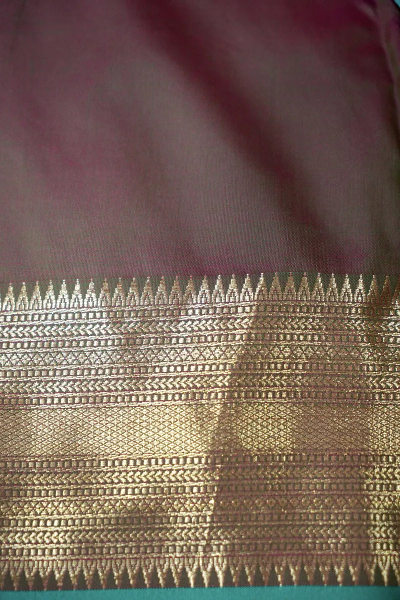 GAJARI COLOR BANARASI SILK SAREE