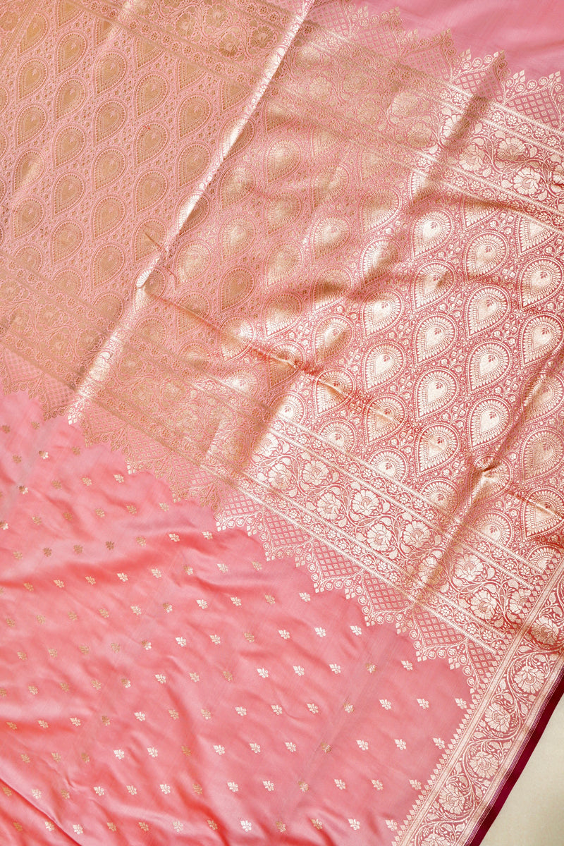 PESTLE PITCH WITH GOLDEN ZARI Product Information
Product code
0011049741(101-V-40)
Fabric
Banarasi silk
Saree Colour
Pestle Pitch
Blouse
Pestle Pitch
Care instructions
DPESTLE PITCHSaree
