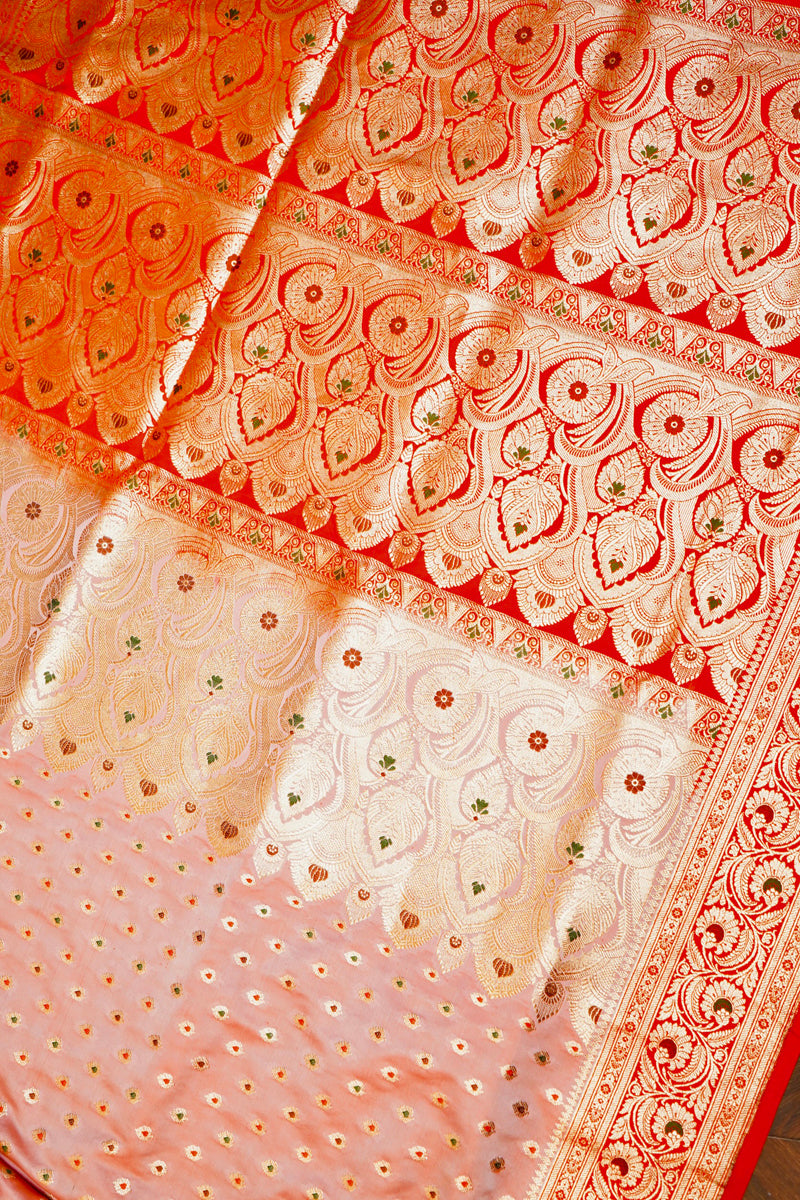 PESTAL PITCH WITH RED BORDER SAREE Product Information
Product code
0011036379(4-V-122)
Fabric
Banarasi silk
Saree Colour
Red
Blouse
Red
Care instructions
Dry Wash
About PESTAL PITCH WITH RED BORDER SAREESaree