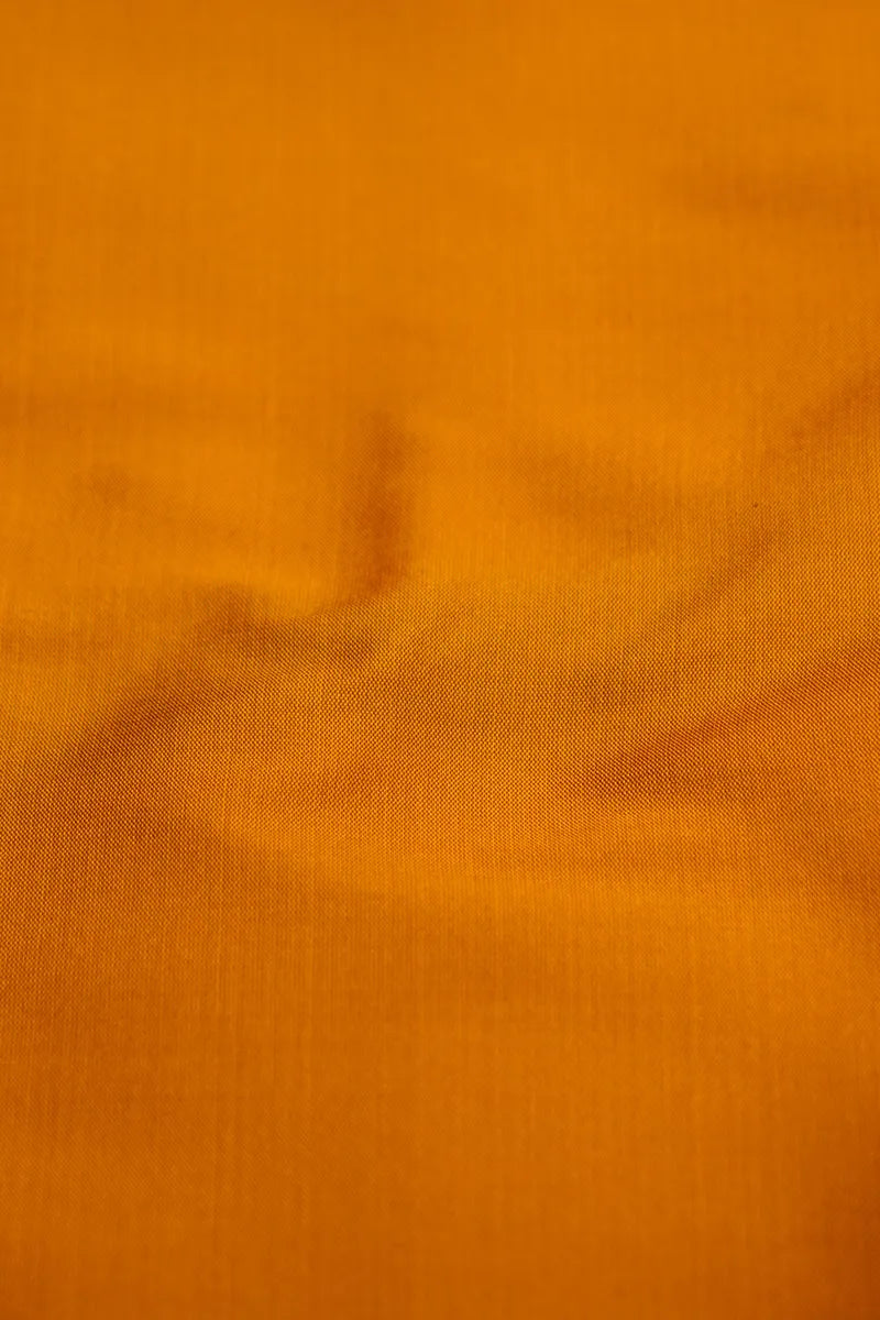 BANARASI SILK MUSTARD YELLOW COLOR UNSTITCHED SUIT MATERIAL