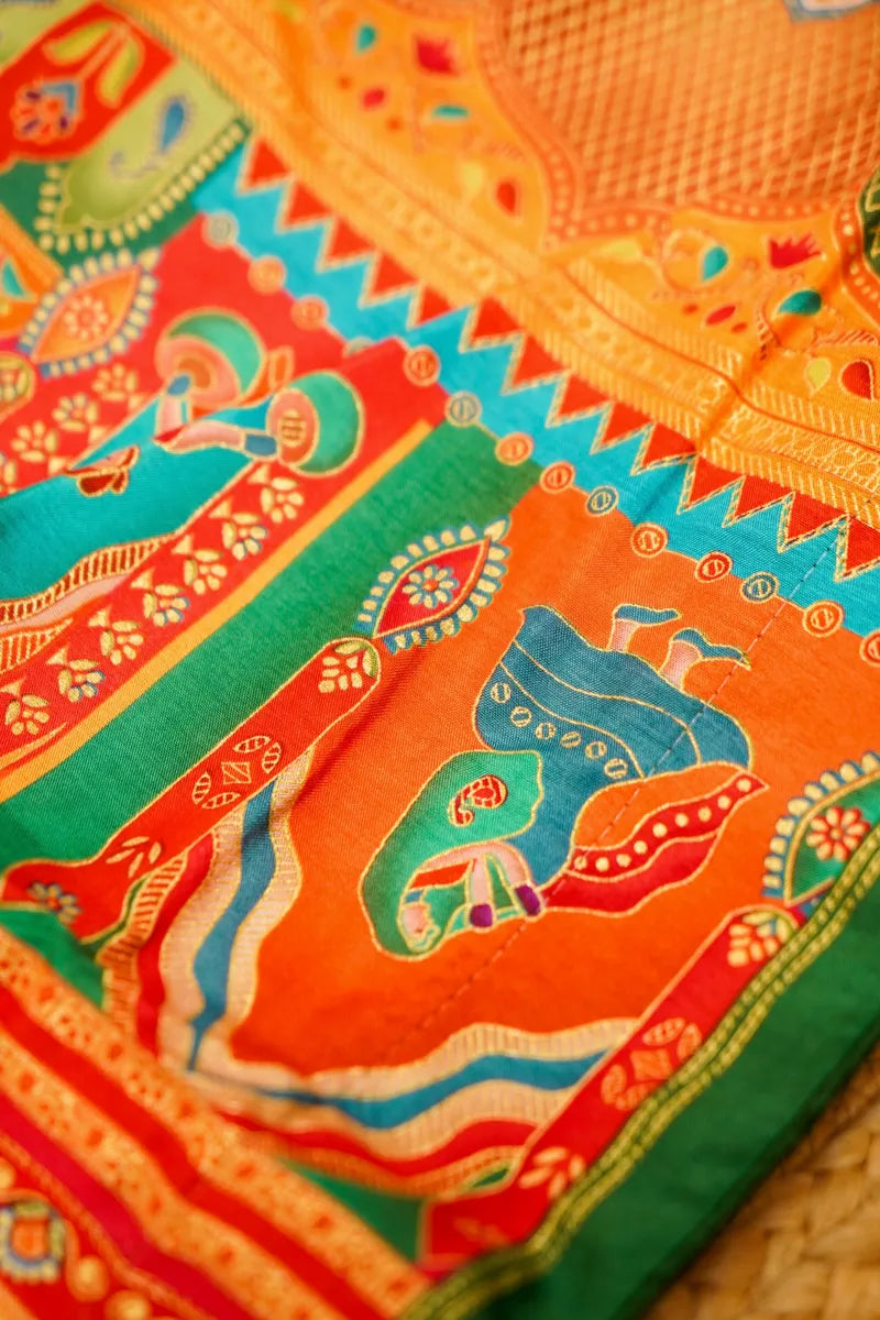 PINK COLOR DOLA SILK SAREE