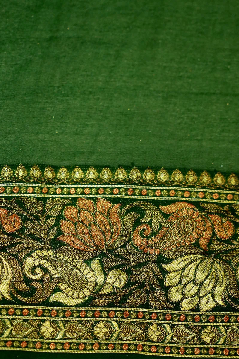 BANARASI RED COLOR KHADDI GEORGETTE SAREE