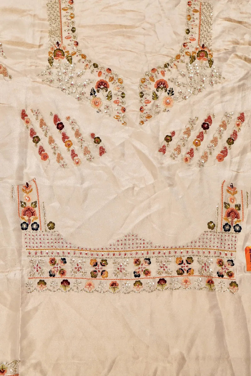ROYAL RADIANCE GOLDEN COLOR FULL HAND ZARDOSI WORK BRIDAL LEHENGA