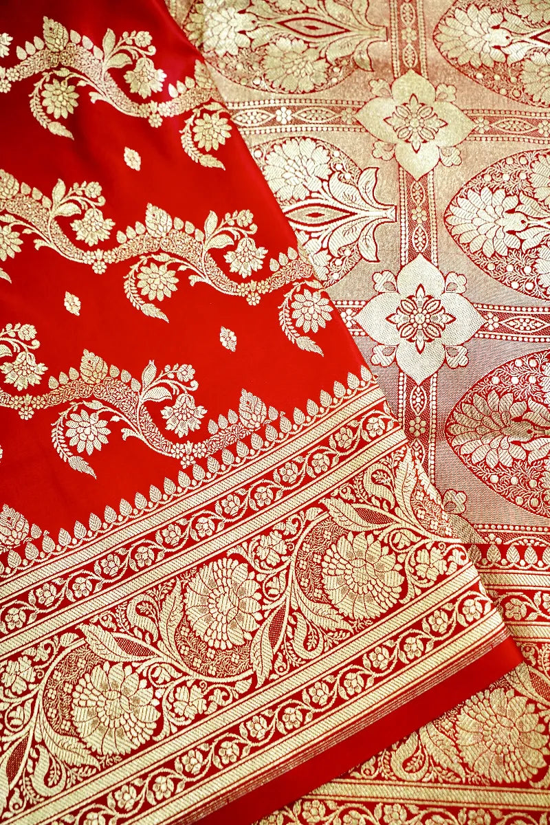 Pure Katan silk sarees Varanasi