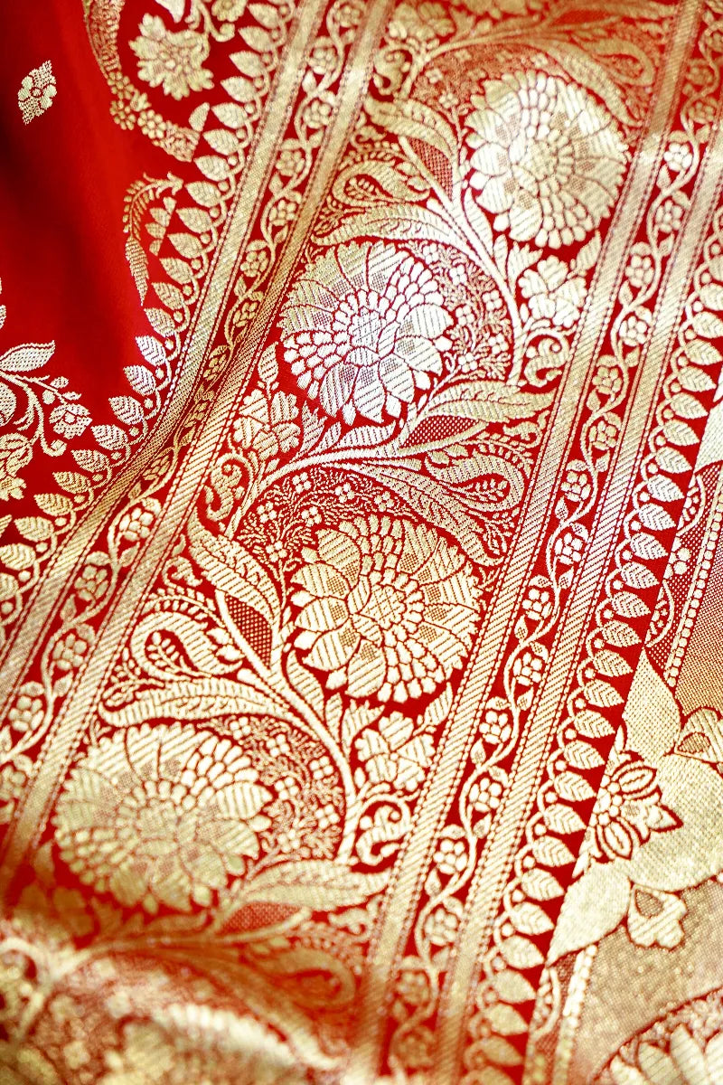 Pure Katan silk sarees Varanasi