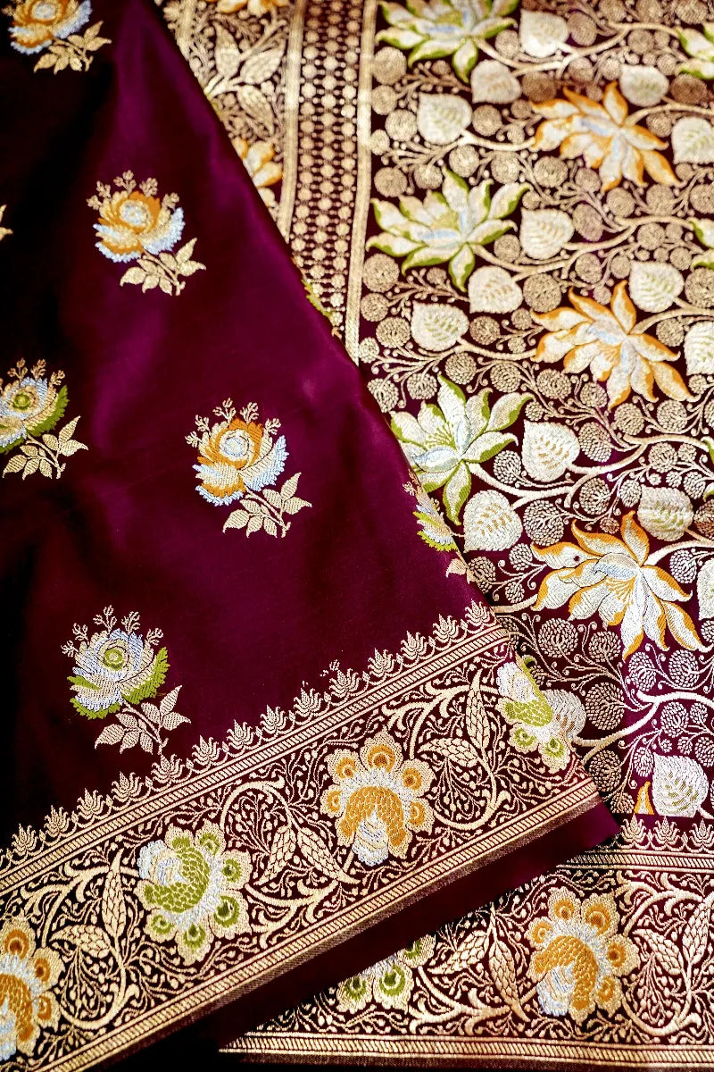 Traditional Indian sarees Varanasi