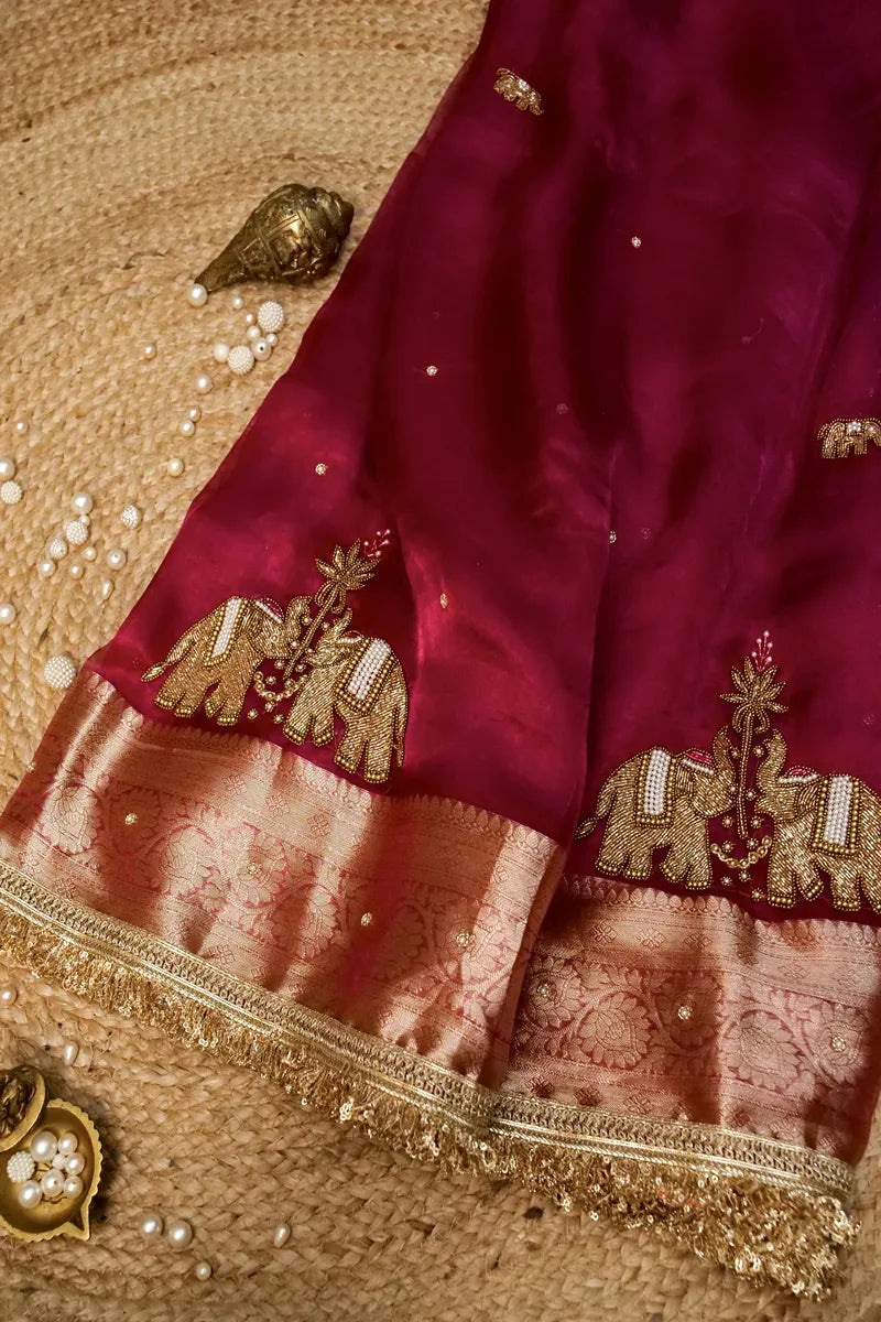 Best Saree Shop in India stylish Indian bridal saree