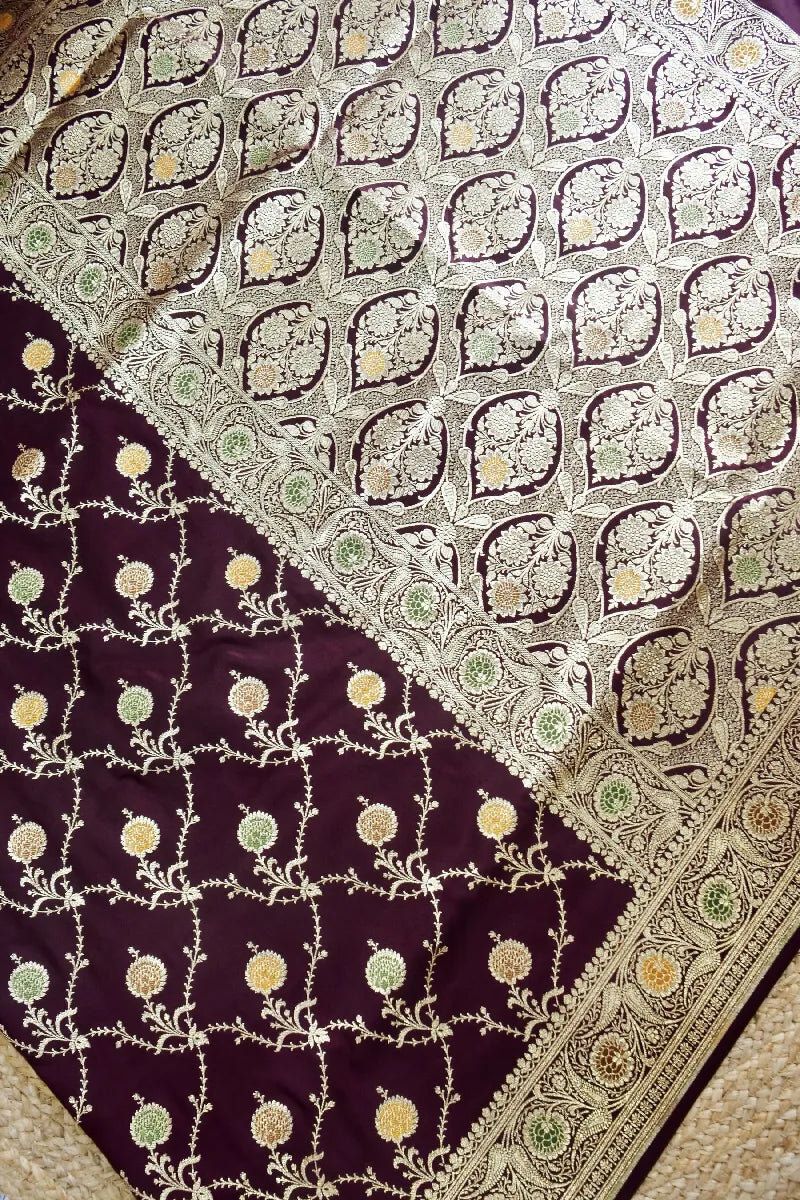 Royal wedding sarees India