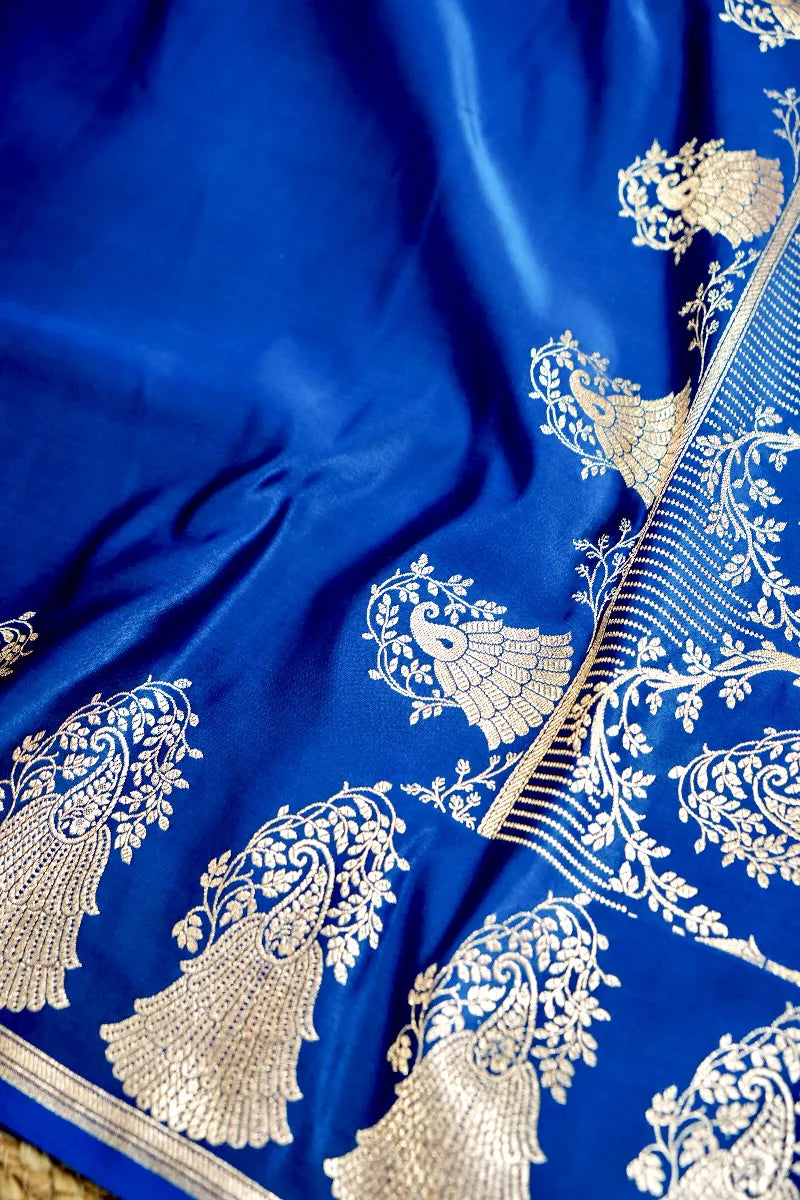 Meenakari weaving sarees Varanasi