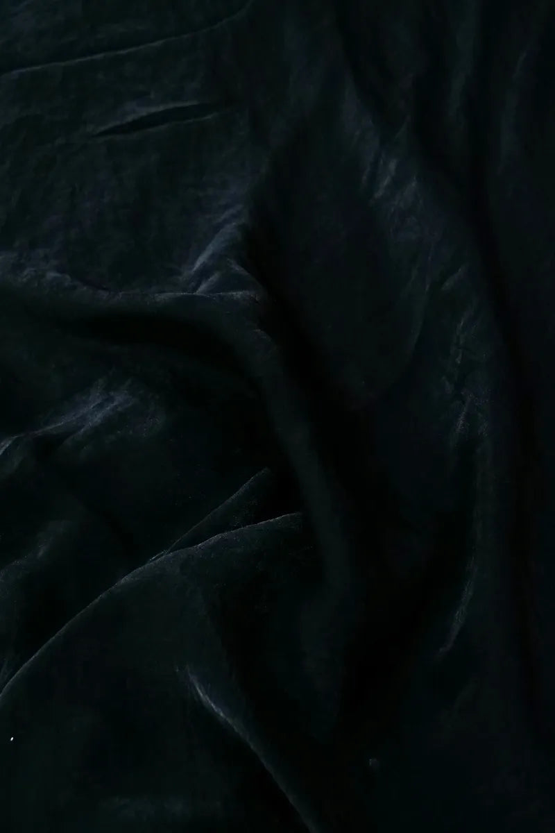 BLACK COLOR CREPE SILK SAREE