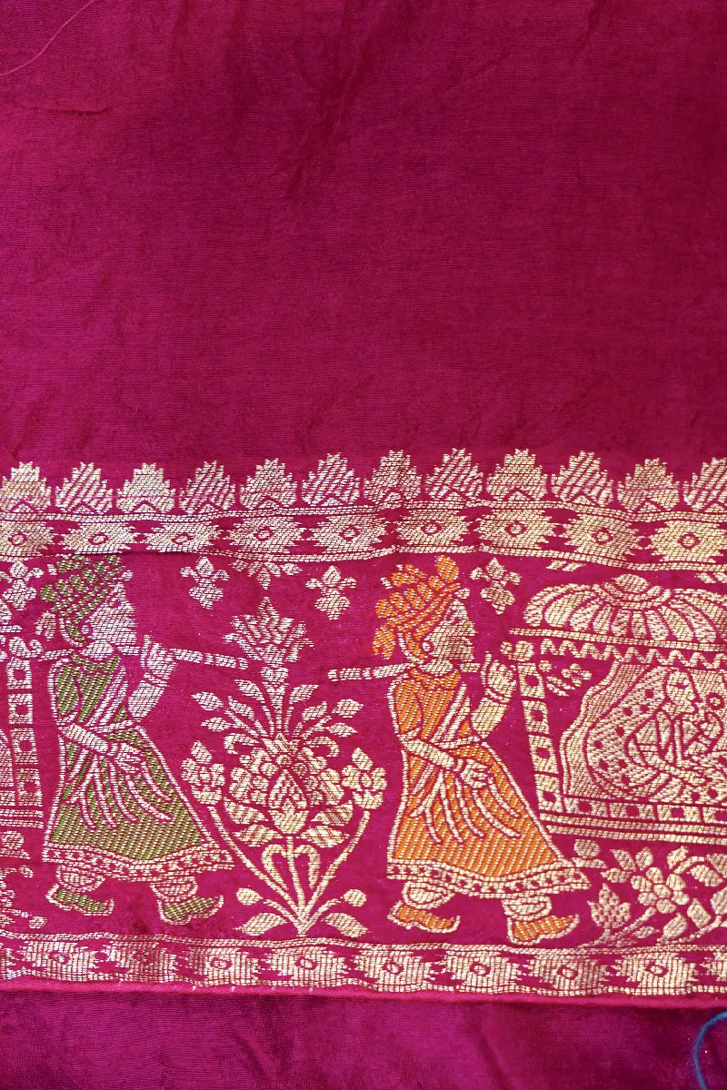 SEA GREEN COLOR GAJJI SILK BANDHANI SAREE