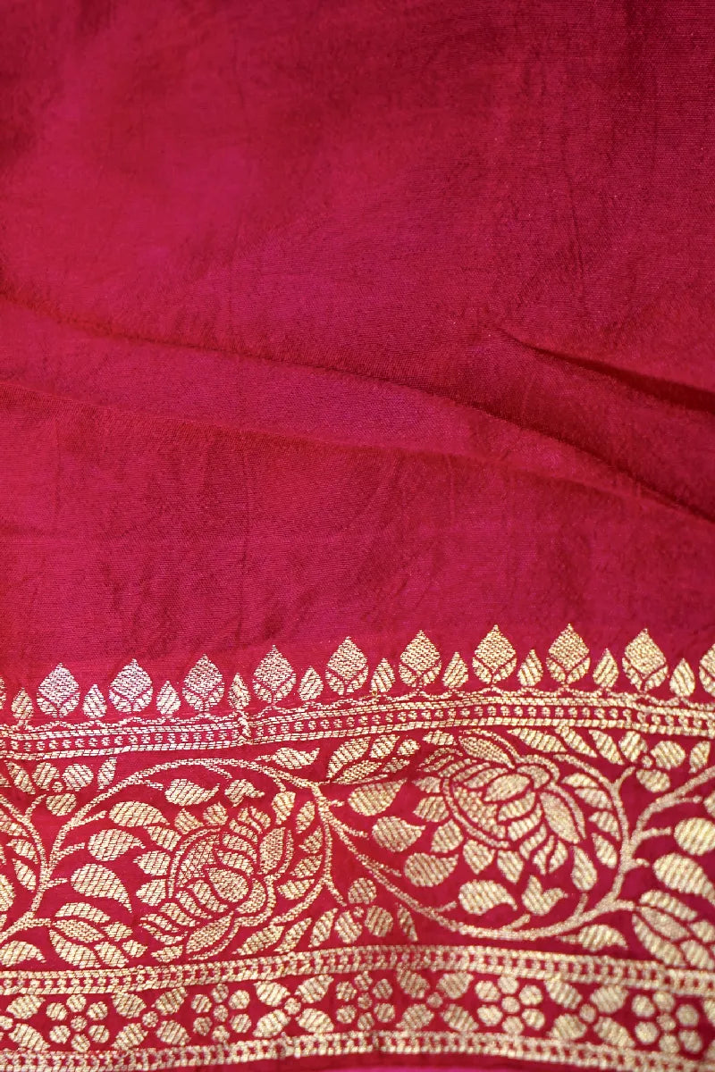 MEHENDI GREEN COLOR GAJJI SILK BANDHANI SAREE