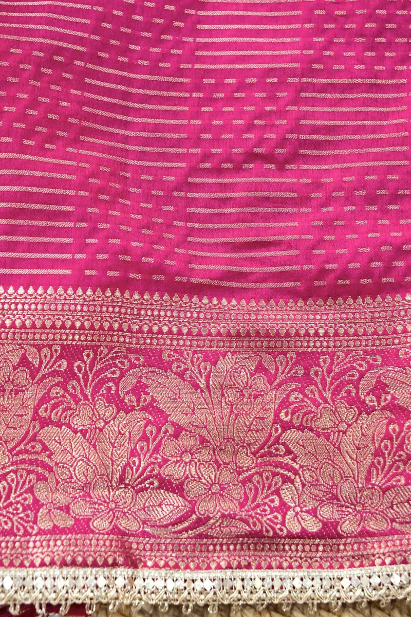PINK COLOR DOLA SILK SAREE