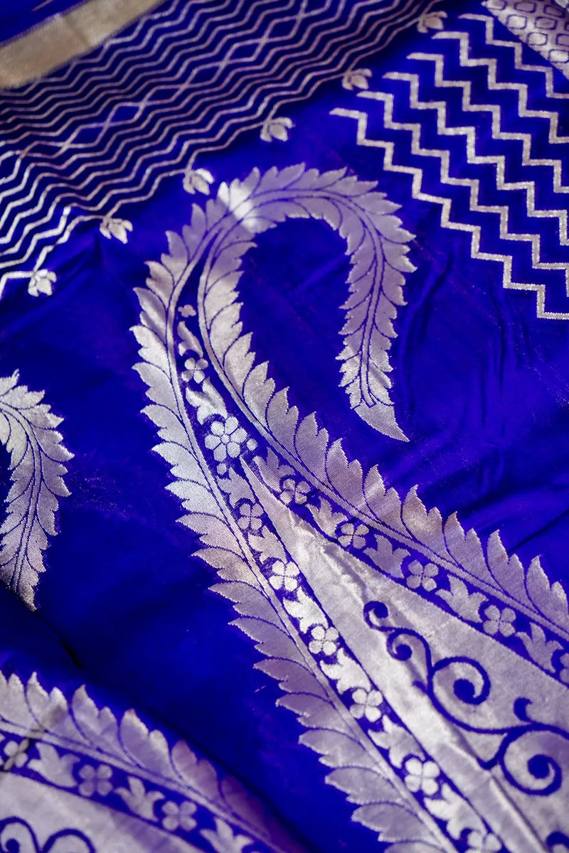 PURPLE COLOR PURE DUPIAN SILK SAREE