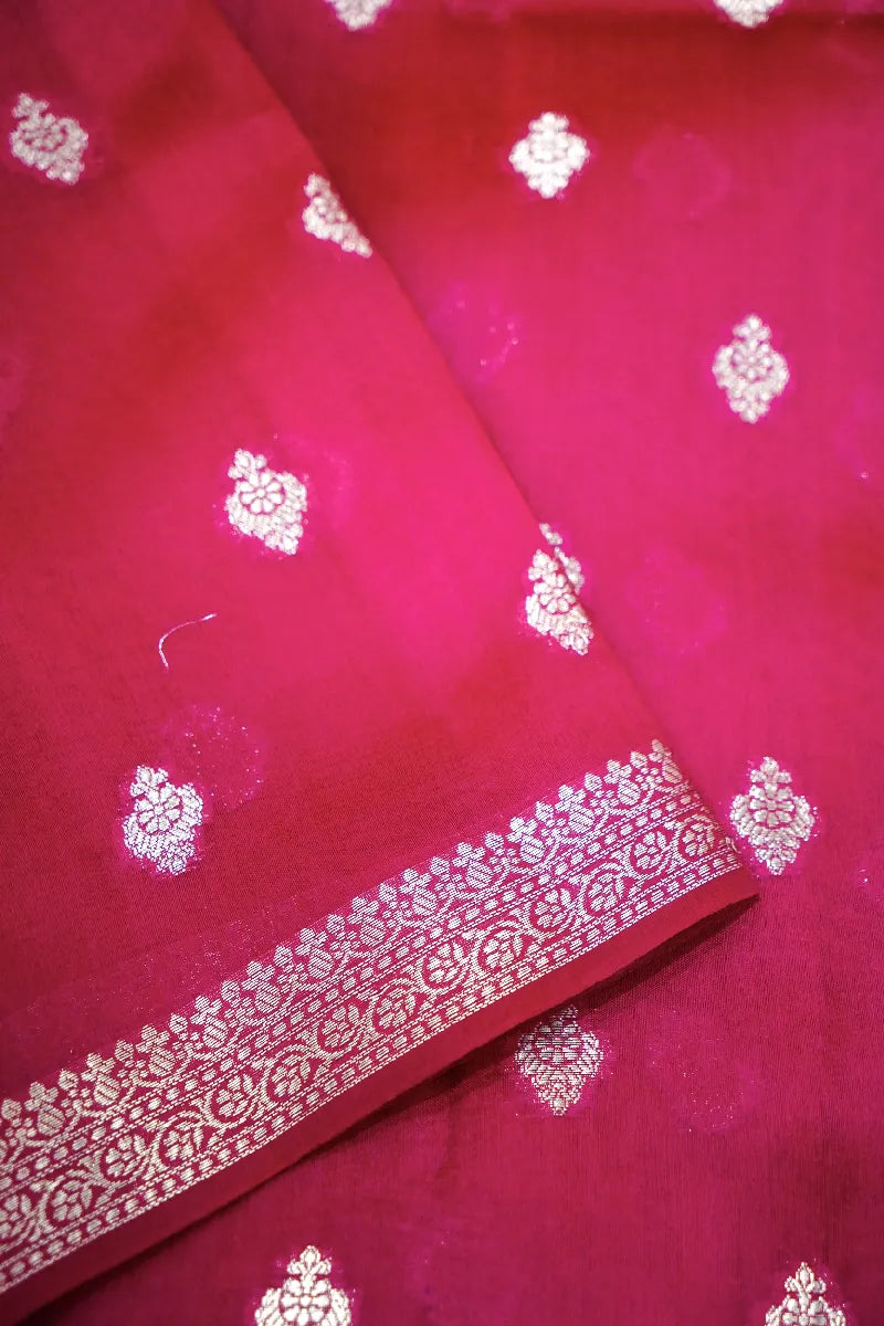 PINK COLOR PURE DUPIAN SILK SAREE