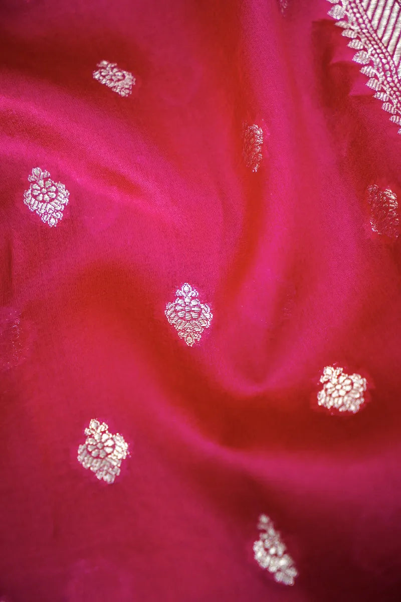 PINK COLOR PURE DUPIAN SILK SAREE
