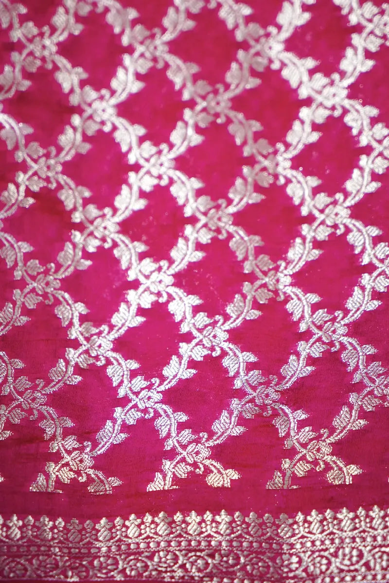 PINK COLOR PURE DUPIAN SILK SAREE