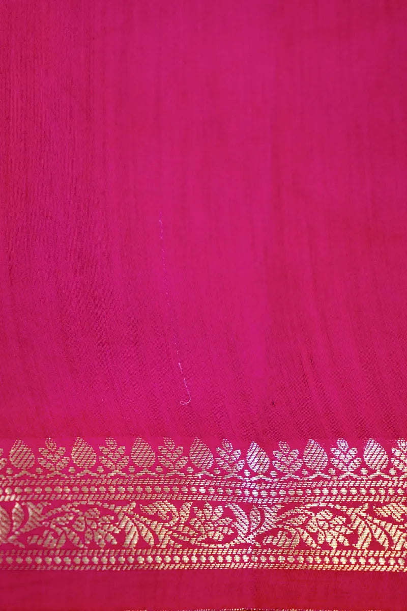 PINK COLOR PURE CHINIYA SILK SAREE