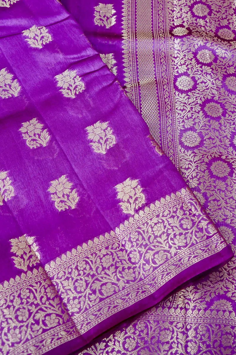 WINE COLOR PURE DUPIAN SILK SAREE