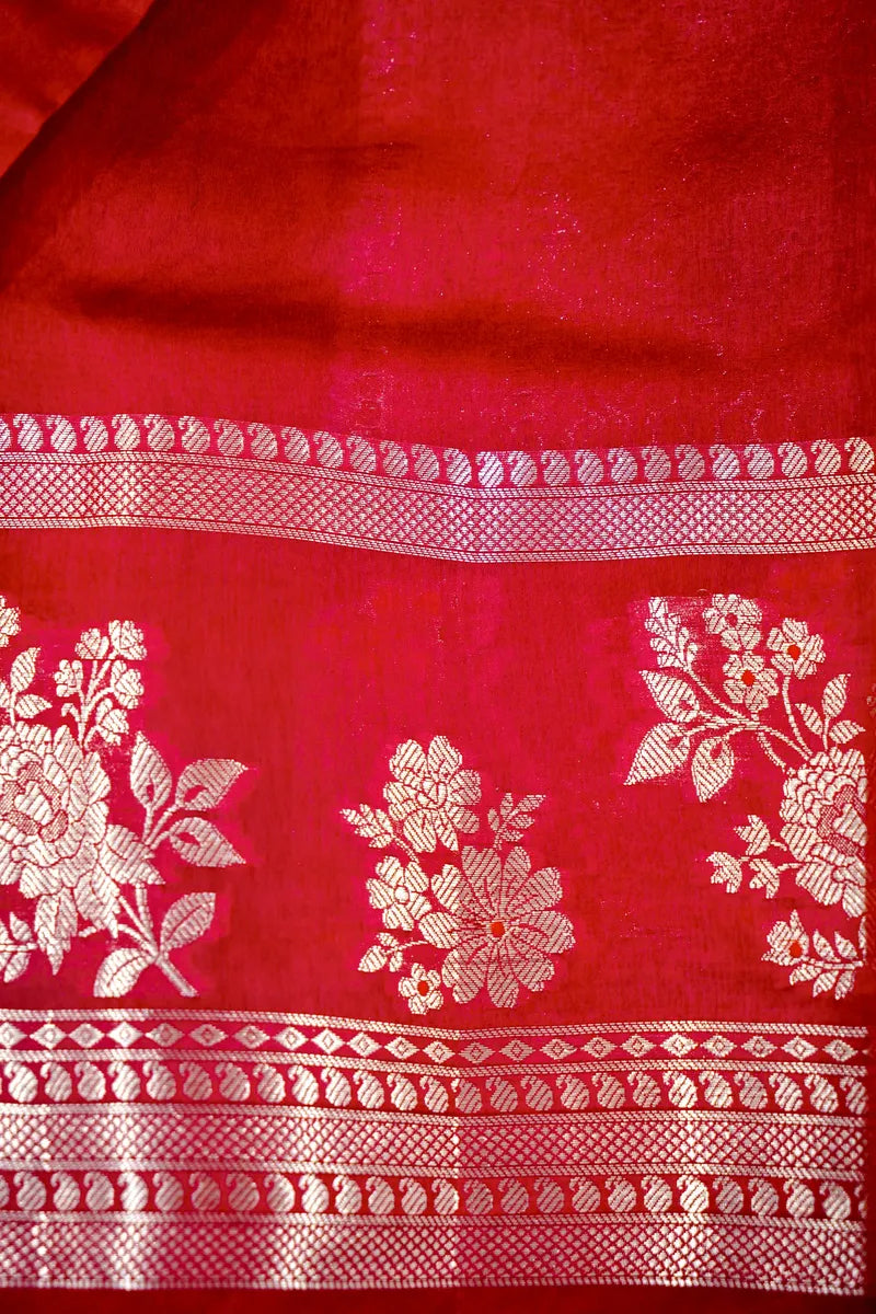 PINK COLOR PURE DUPIAN SILK SAREE