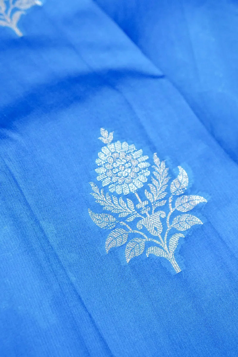 FIROZI COLOR PURE DUPIAN SILK SAREE
